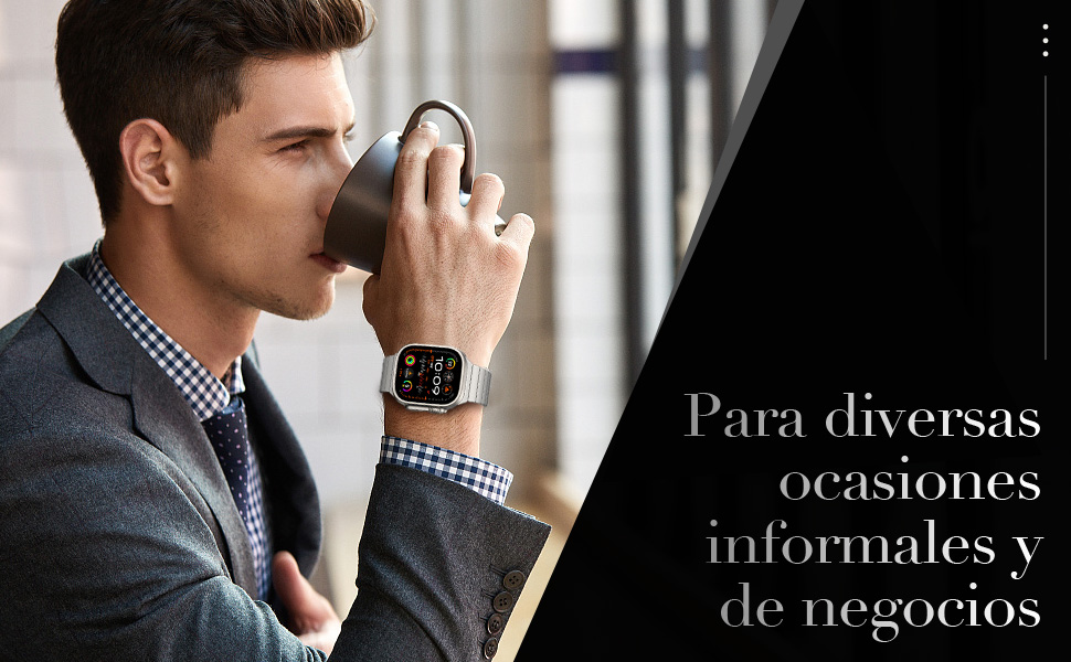 correa de titanio para apple watch