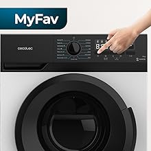Clase A / Motor Inverter Plus / SteamMax / DrumClean / KidLock / Panel de control con display LED