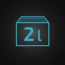 climatizador evaporativo con depósito de 2 litros