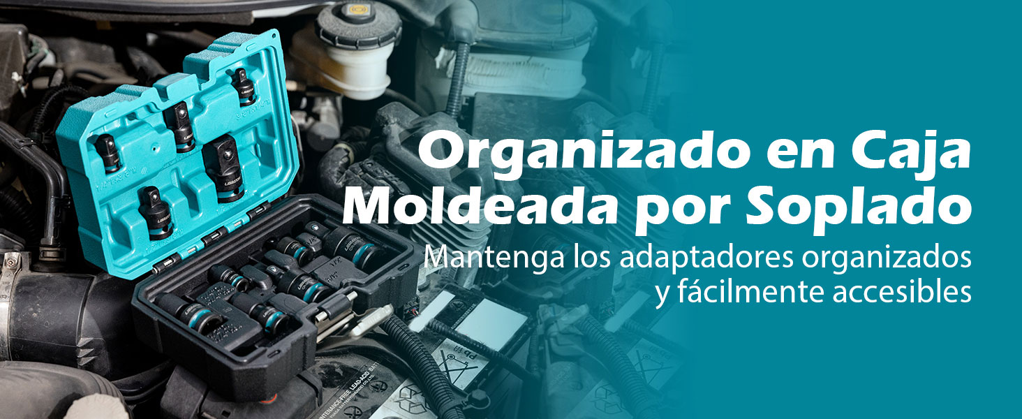 LIBRATON Juego de 11 Adaptadores y Reductores de Vasos de Impacto