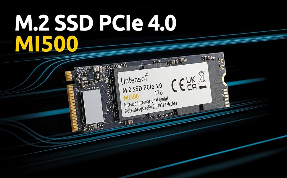 Intens PCIe MI500 - Cartel de nombre