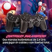 Mandos inalámbricos, 2,4 GHz, sin cables