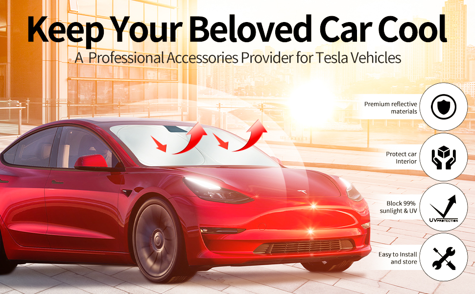 Sunshade Tesla Model 3 Y