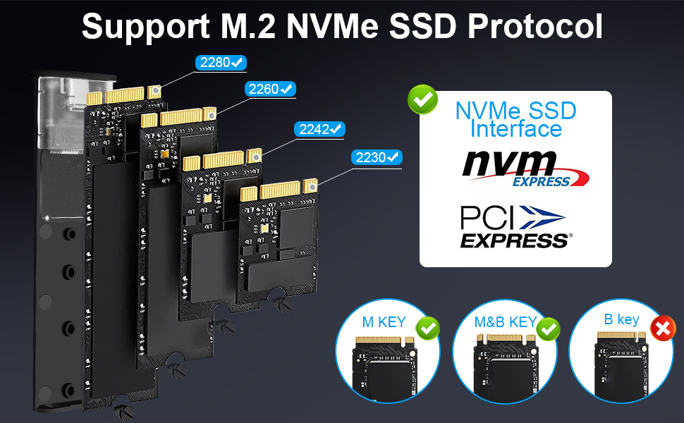 Carcasa SSD M.2 NVMe