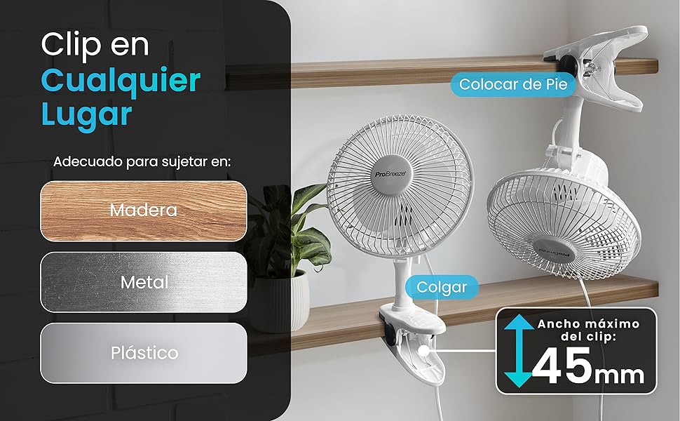clip en cualquier lugar