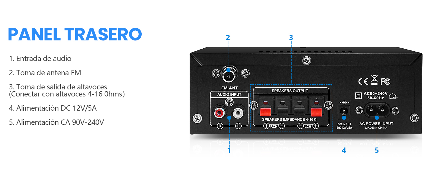 amplificador audio