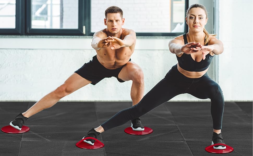 discos de fitness planeadores resistencia al deslizamiento bandas de bucle deslizadores deslizadores