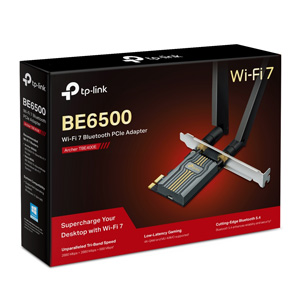 TP-Link Archer TBE400E - Tarjeta de red inalámbrica Wi-Fi 7 BE6500