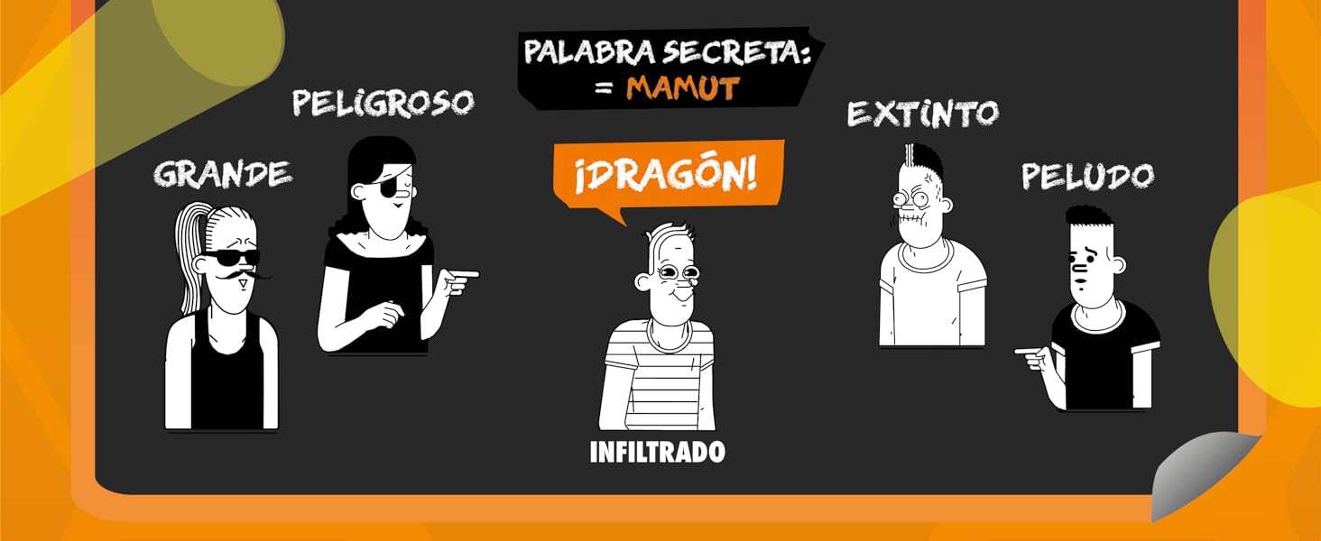 juego de mesa blanco infiltrado con amigos y familia