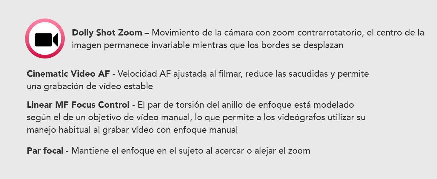 Samyang AF 35-150mm F2.0-2.8 FE para Sony E