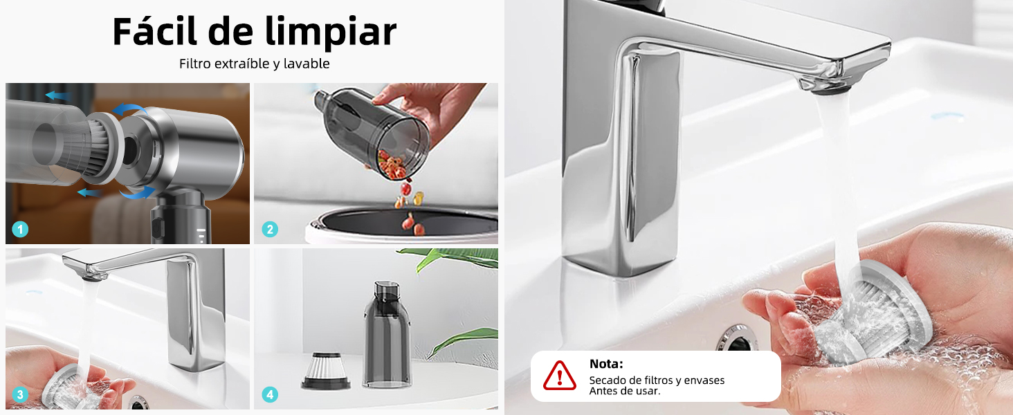 Aspirador de Mano