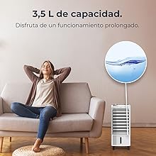 aire acondicionado; climatizador evaporativo; enfriador de aire; aire acondicionado portatil