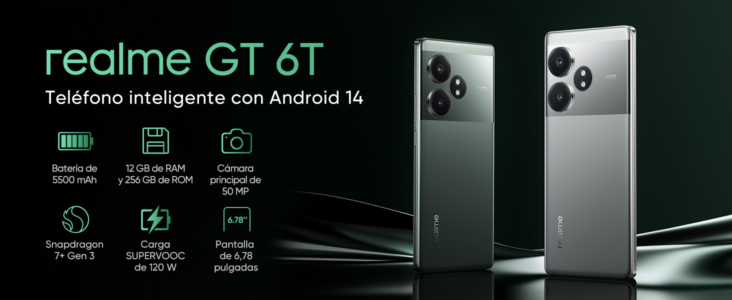 GT6T 12+256GB Fluid Silver