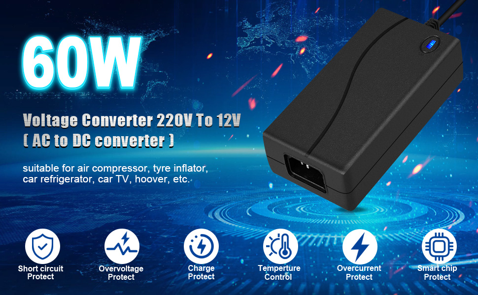 12V 10A Convertidor de Corriente
