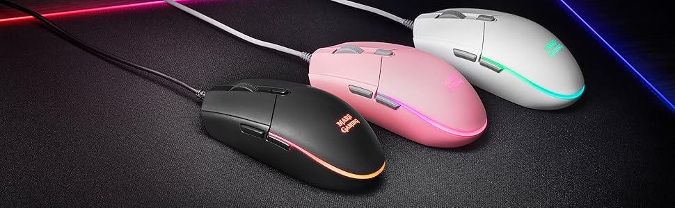 ratón gaming rgb para ordenador, ratón para ordenador gaming
