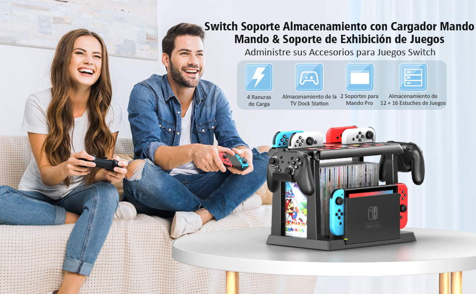 Kytok Almacenamiento Juego Para Nintendo Switch