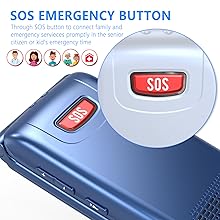 Teléfono Móvil con Botones SOS