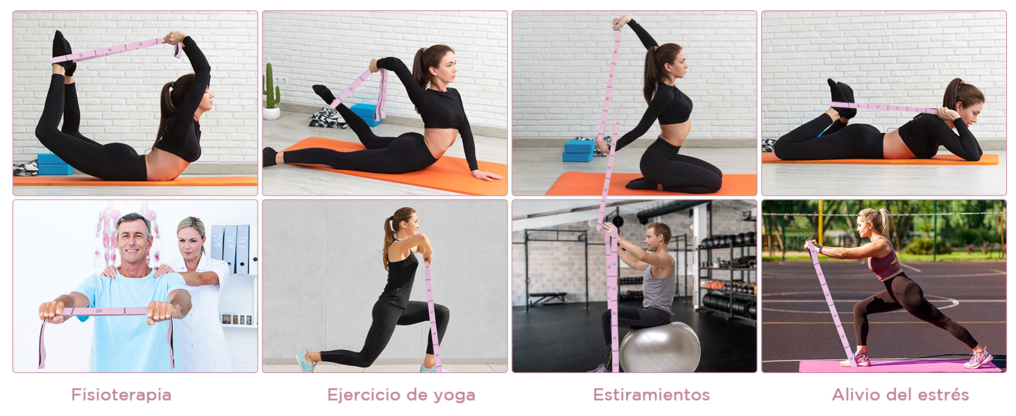 Banda de Estiramiento de Yoga