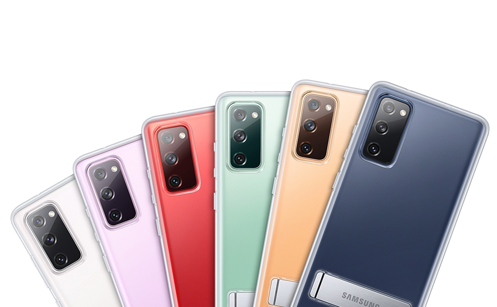 Funda transparente para Samsung S20 FE.