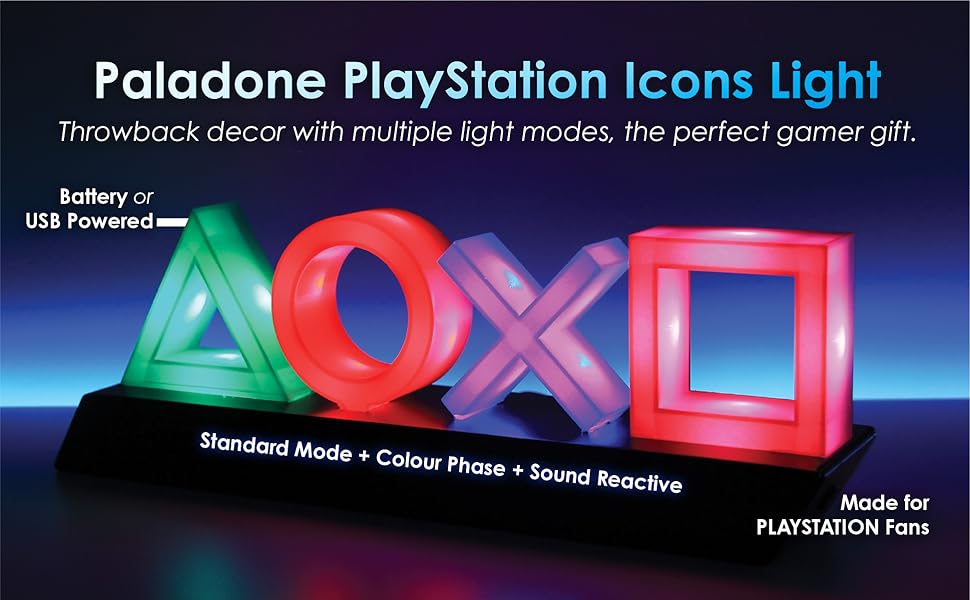 Paladone Playstation Icons Light