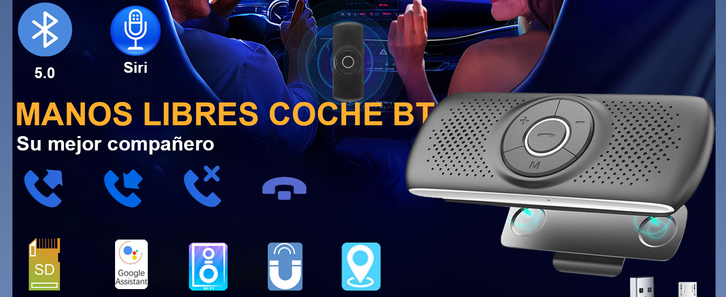 Manos Libres Coche Bluetooth