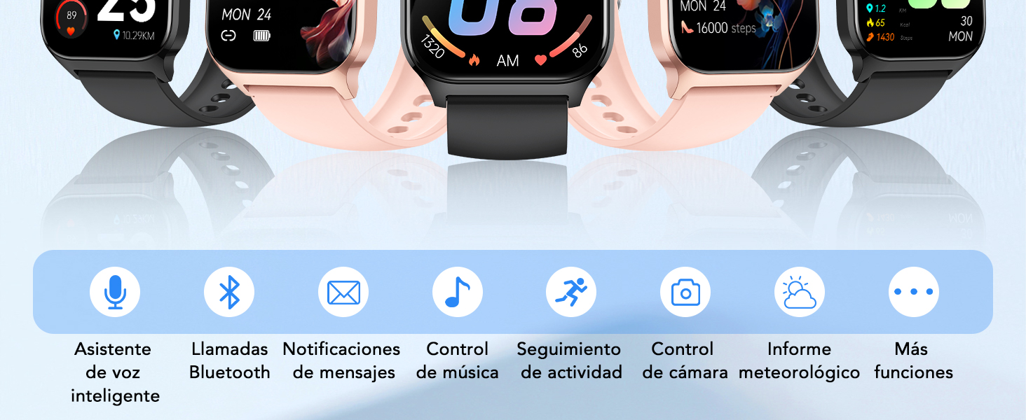 Lo reloj inteligente è versatile ed è un ottimo regalo di compleanno/vacanza!