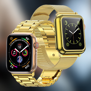 correa apple watch negro plata 2 atascado oro regalo abuelo