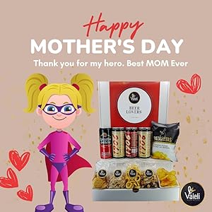regalo barato dia del madre lote para regalar cervezas snacks chocolates bombones chuches