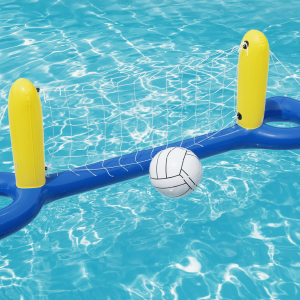 Red de voleibol de piscina, voleibol de agua, red de netball para piscina, juegos de piscina para niños, red inflable de la piscina