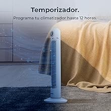 Ventilador de torre EnergySilence 1090 Skyline Retro Smart Blue