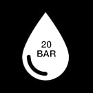 20 Bar wasserdicht