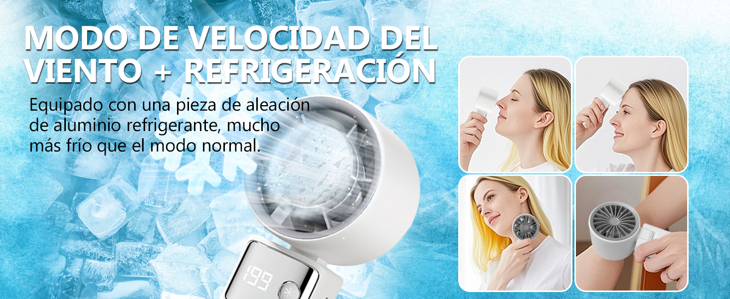 ventilador portatil bateria recargable