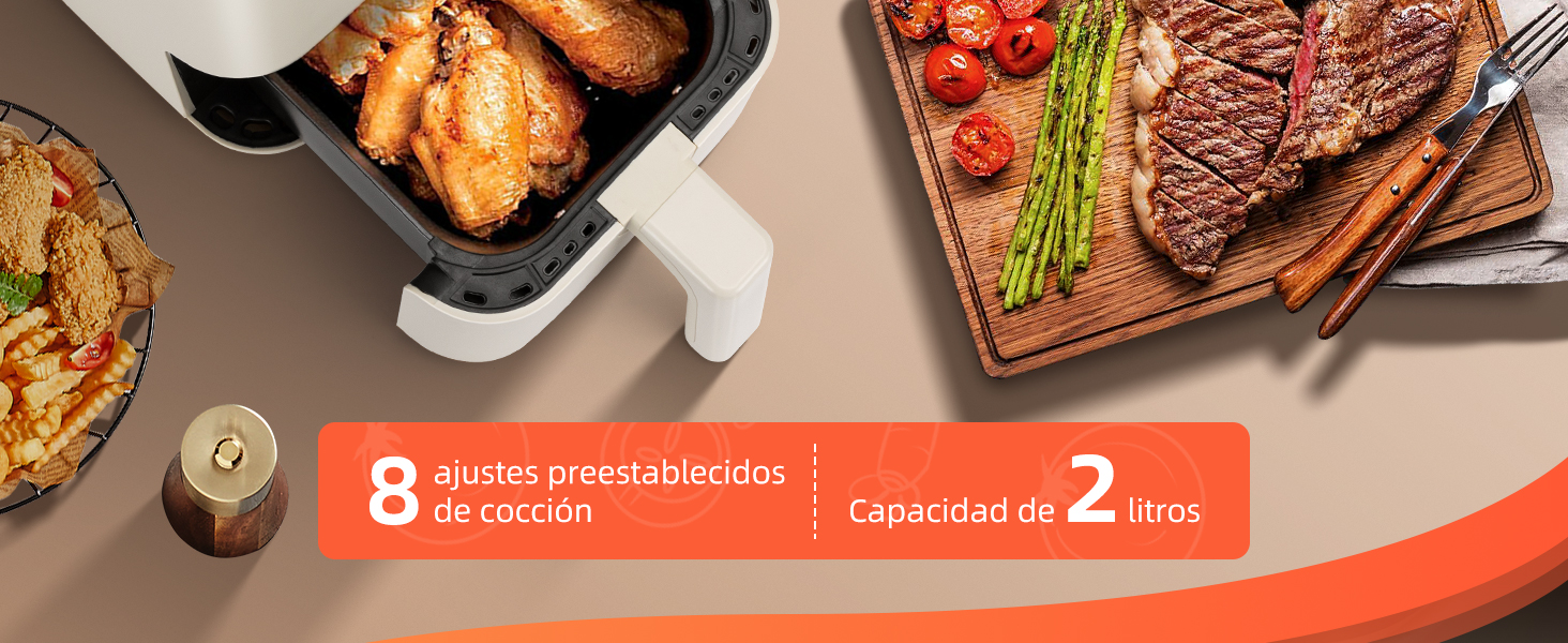 Freidora sin Aceite 2L