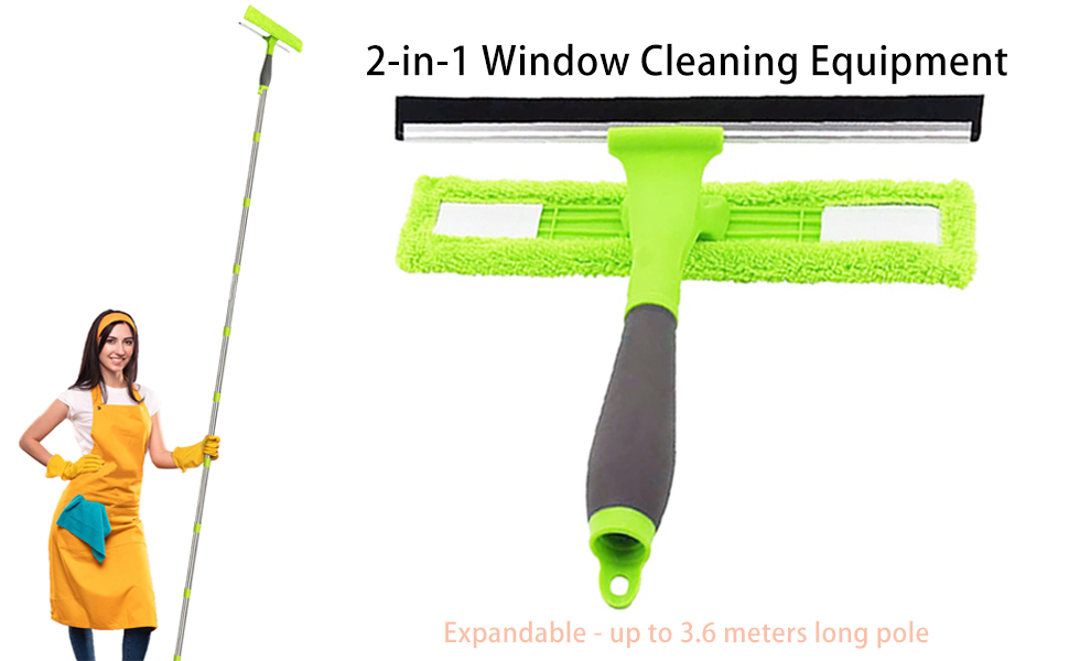 Equipo de limpieza de ventanas
