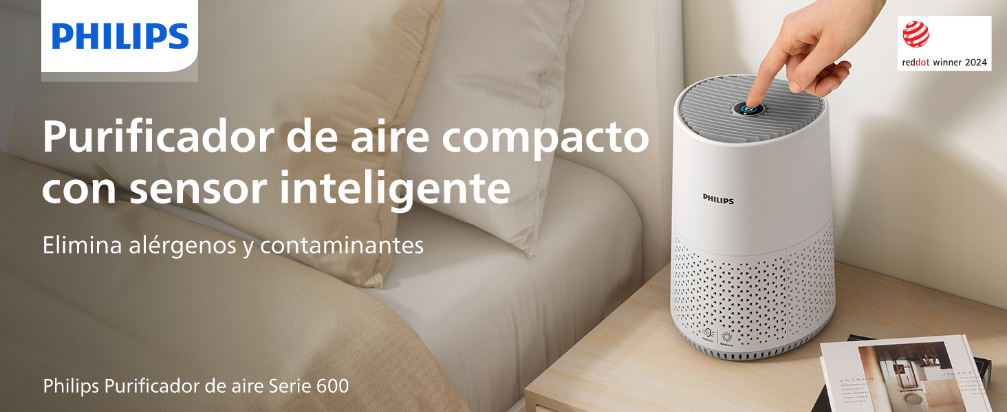 HEPA, polen, contaminantes, alérgenos, virus, tamaño pequeño, conectado, silencioso, bajo consumo