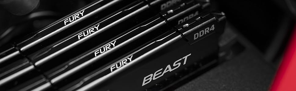 ddr4 ram, ram, ddr4, memory, desktop memory, beast, fury, kingston