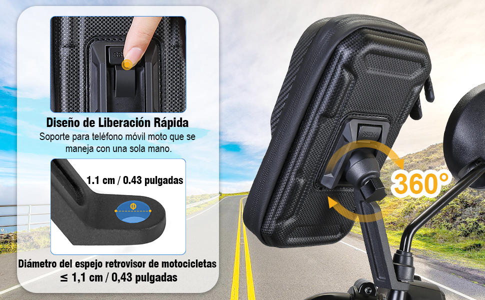 Soporte Movil Moto