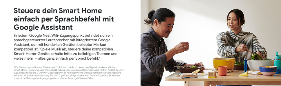 Controla tu Smart Home fácilmente mediante comandos de voz con Google Assistant. 