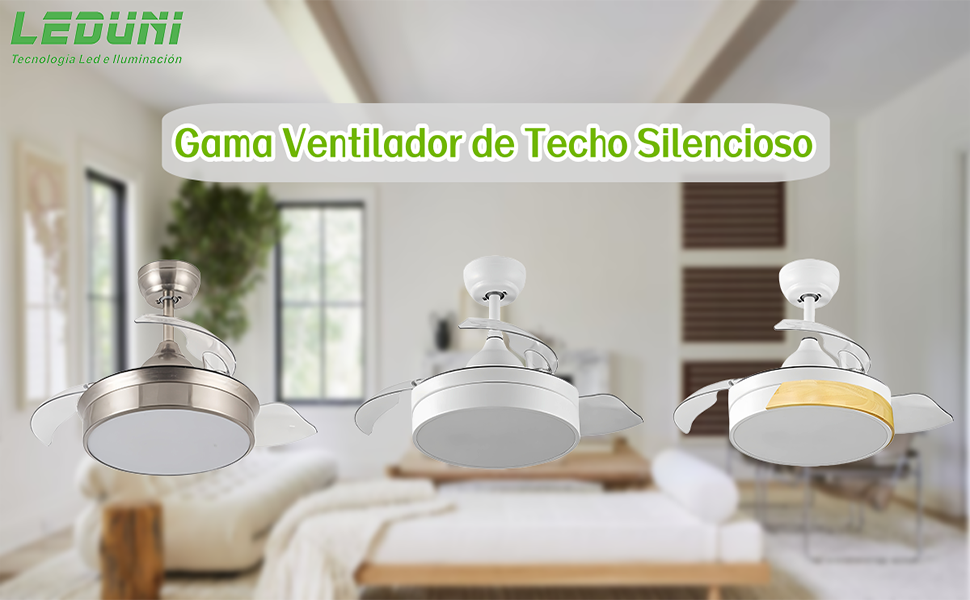 Ventilador de Techo con luz