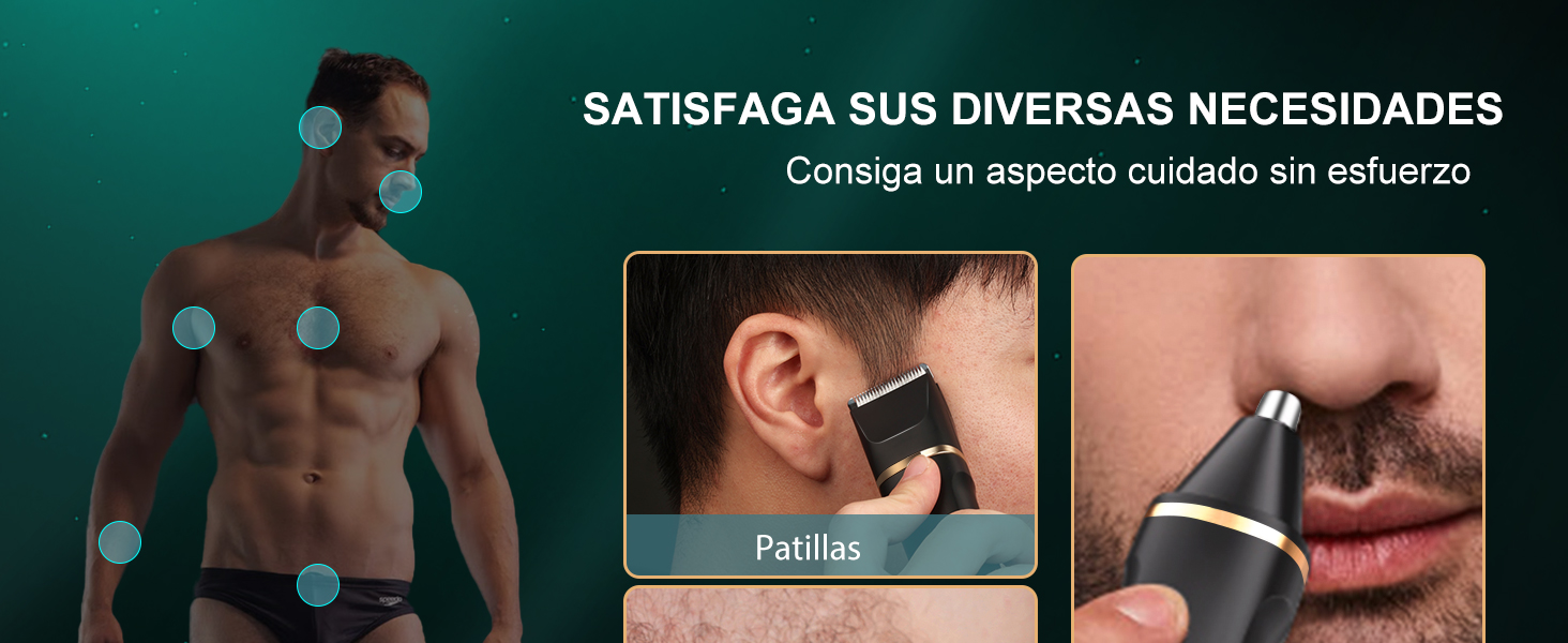 Afeitadora Corporal Masculina