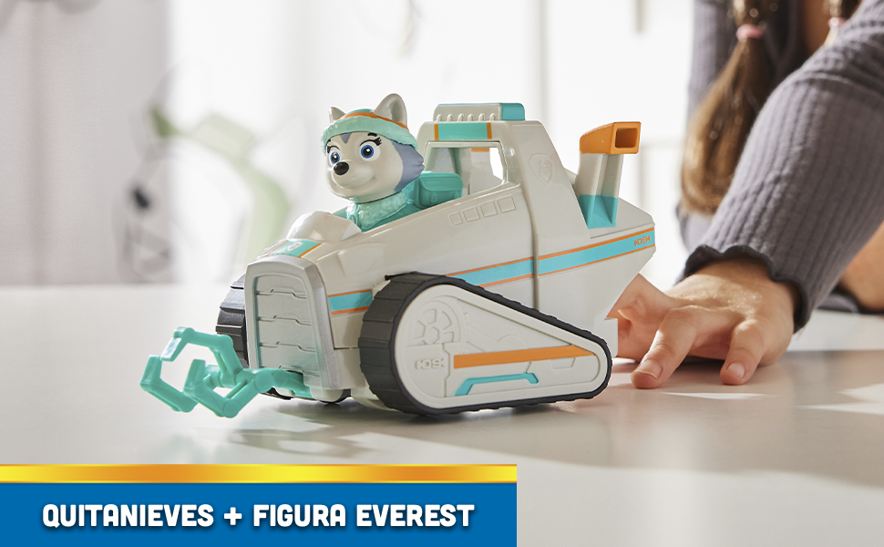 Quitanieves y figura Everest Patrulla Canina, Paw Patrol