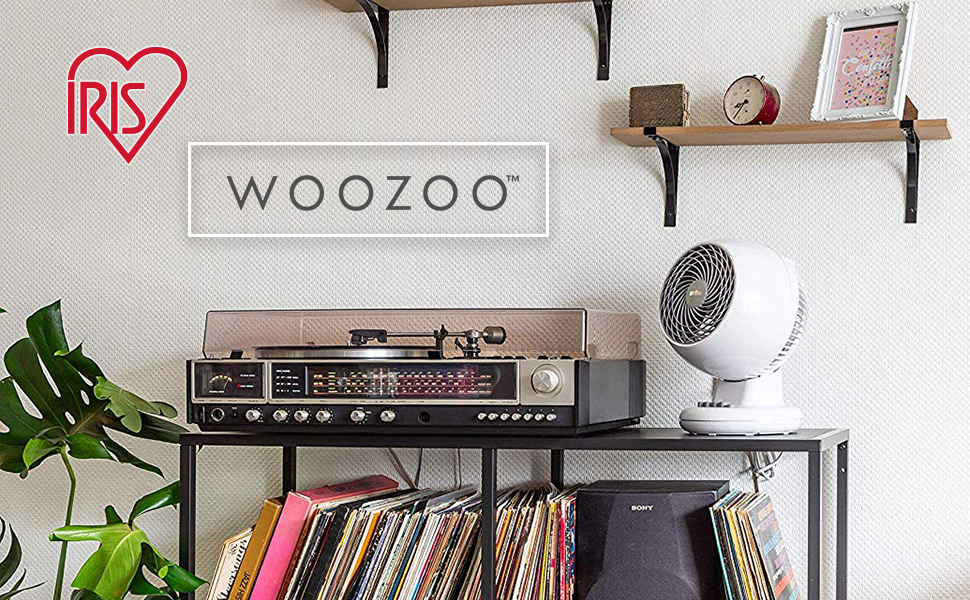 Ventilador de escritorio Woozoo de Iris Ohyama