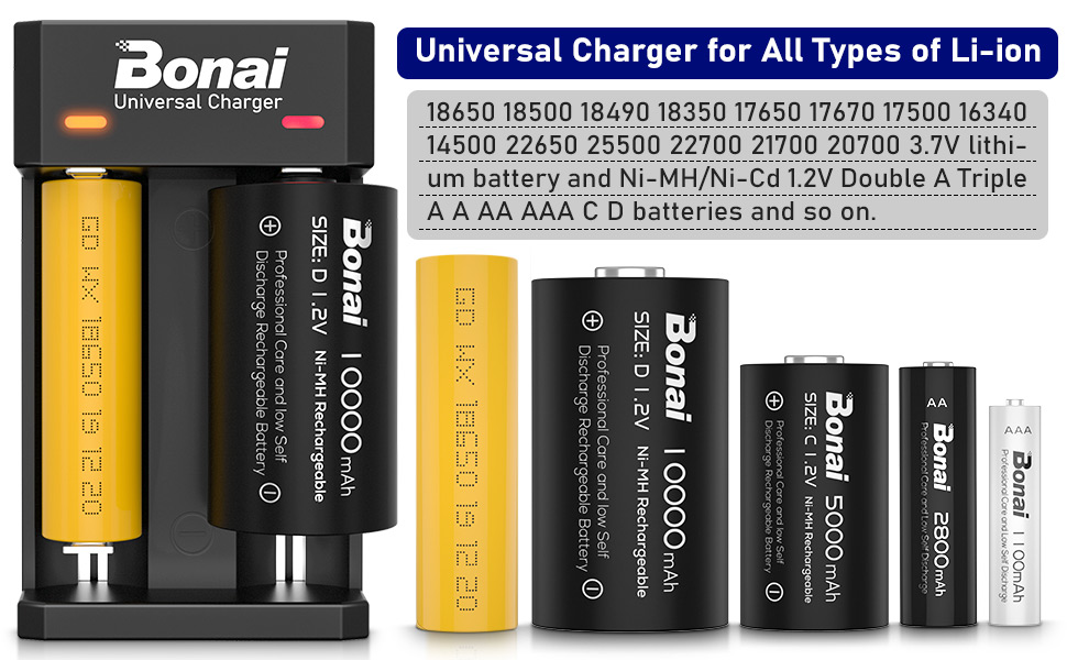 Universal Cargador Pilas