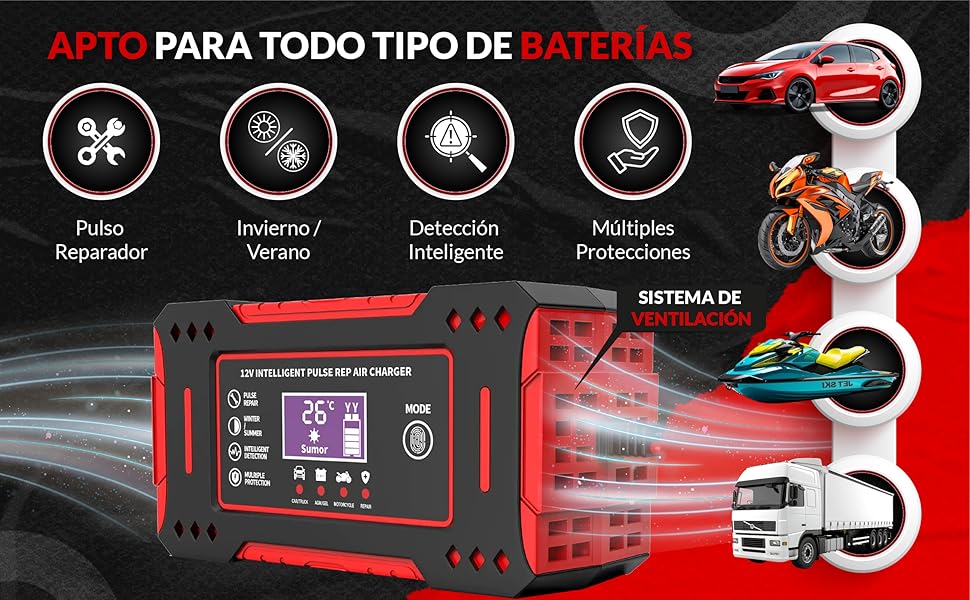 Apto Para Cualquier Bateria