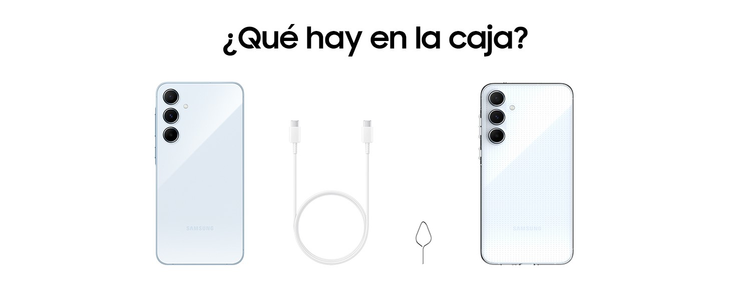 Galaxy A55 5G con Funda Transparente