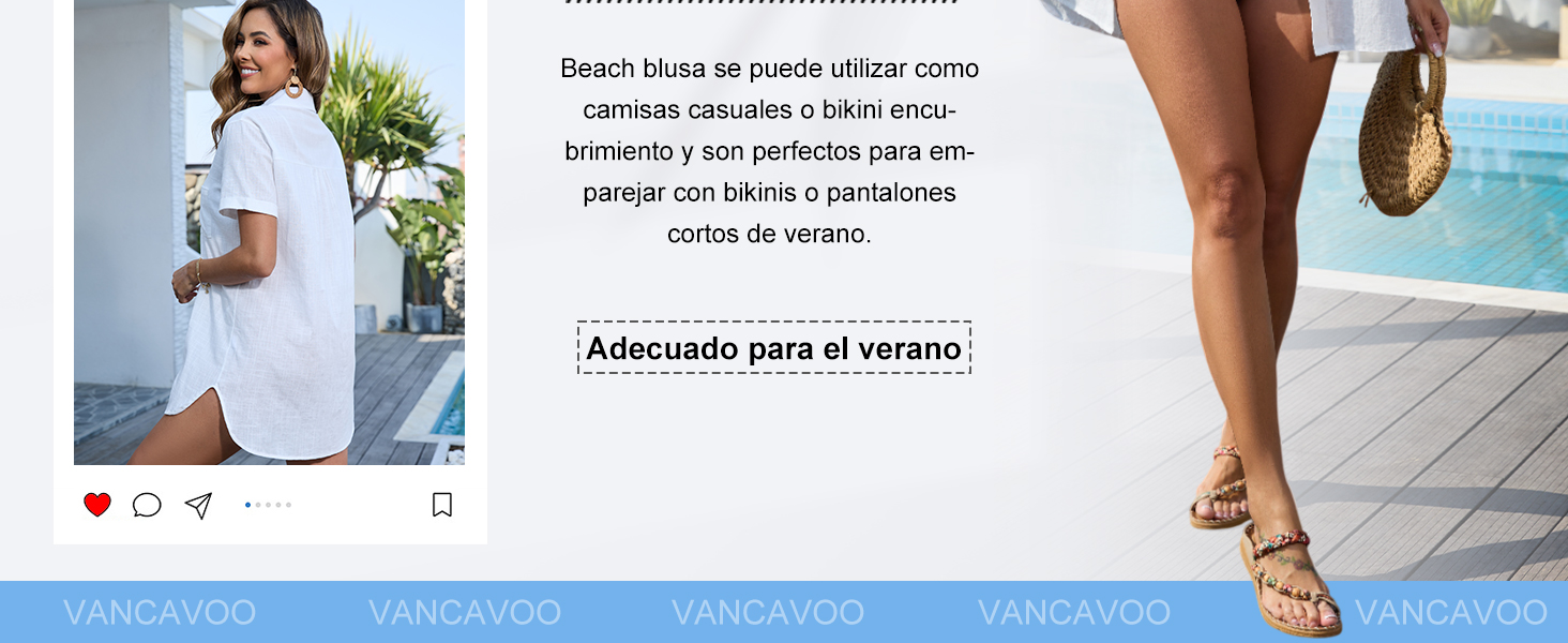 Vestido Playa Mujer