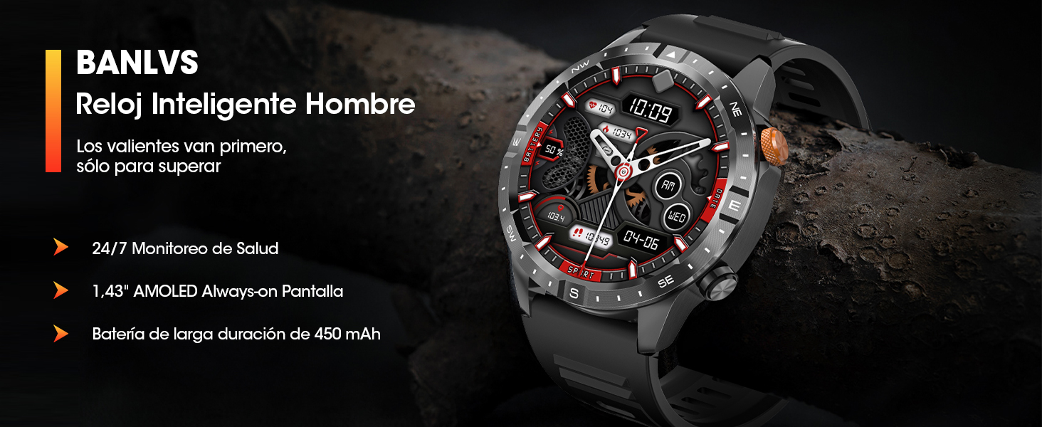 reloj inteligente hombre
