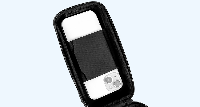 porta movil moto scooter aluminio