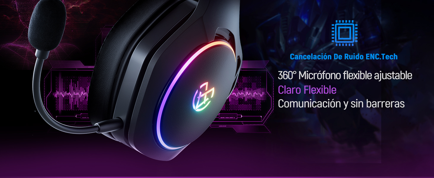 Cascos Gaming Inalámbricos