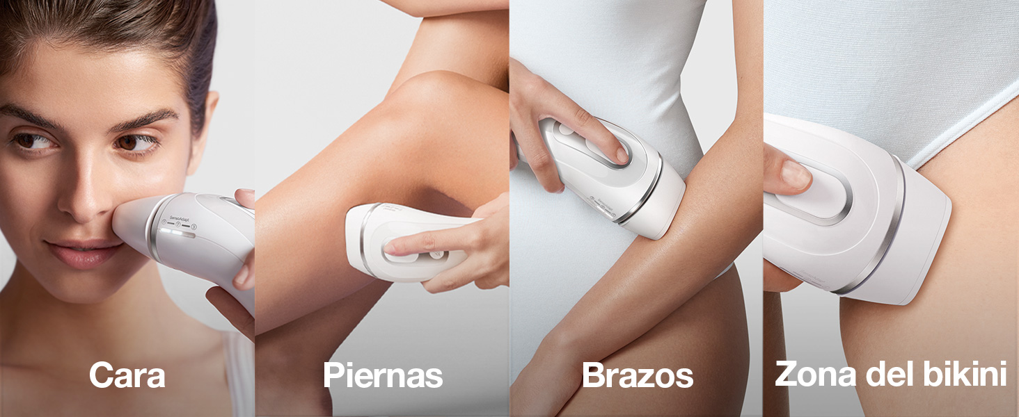 cara, piernas, brazos